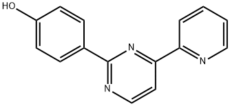 4-[4-(2-PYRIDINYL)-2-PYRIMIDINYL]BENZENOL Struktur