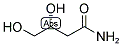 (R)-3,4-DIHYDROXYBUTYRAMIDE Struktur