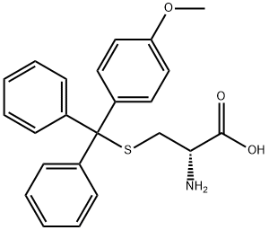 4-METHOXY-TRITYL-D-CYSTEINE Struktur