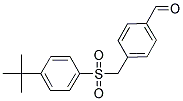 4-([(4-TERT-BUTYLPHENYL)SULFONYL]METHYL)BENZALDEHYDE Struktur