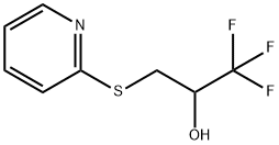 1,1,1-TRIFLUORO-3-(2-PYRIDINYLSULFANYL)-2-PROPANOL Struktur