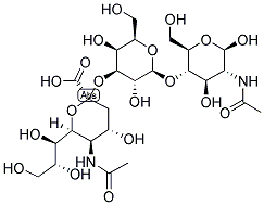 3'-B-SIALYL-N-ACETYLLACTOSAMINE Struktur