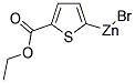 5-ETHOXYCARBONYL-2-THIENYLZINC BROMIDE Struktur