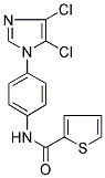 N-[4-(4,5-DICHLORO-1H-IMIDAZOL-1-YL)PHENYL]THIOPHENE-2-CARBOXAMIDE Struktur