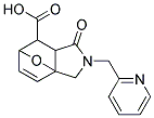 4-OXO-3-PYRIDIN-2-YLMETHYL-10-OXA-3-AZA-TRICYCLO-[5.2.1.0(1,5)]DEC-8-ENE-6-CARBOXYLIC ACID Struktur