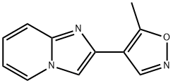 2-(5-METHYL-4-ISOXAZOLYL)IMIDAZO[1,2-A]PYRIDINE Struktur