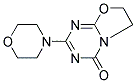 2-MORPHOLIN-4-YL-6,7-DIHYDRO-4H-[1,3]OXAZOLO[3,2-A][1,3,5]TRIAZIN-4-ONE Struktur