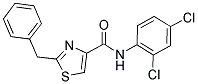 2-BENZYL-N-(2,4-DICHLOROPHENYL)-1,3-THIAZOLE-4-CARBOXAMIDE Struktur