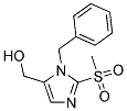 [1-BENZYL-2-(METHYLSULFONYL)-1H-IMIDAZOL-5-YL]METHANOL Struktur