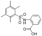 2-(2,3,5,6-TETRAMETHYL-BENZENESULFONYLAMINO)-BENZOIC ACID Struktur