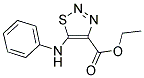 ETHYL 5-ANILINO-1,2,3-THIADIAZOLE-4-CARBOXYLATE Struktur