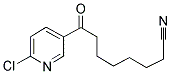 8-(6-CHLORO-3-PYRIDYL)-8-OXOOCTANENITRILE Struktur