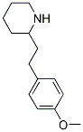 2-[2-(4-METHOXYPHENYL)ETHYL]PIPERIDINE Struktur