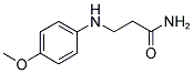 3-[(4-METHOXYPHENYL)AMINO]PROPANAMIDE Struktur