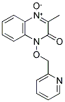 3-METHYL-1-(PYRIDIN-2-YLMETHOXY)QUINOXALIN-2(1H)-ONE 4-OXIDE Struktur