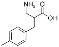 2-AMINOMETHYL-3-P-TOLYL-PROPIONIC ACID Struktur