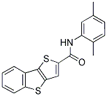 N-(2,5-DIMETHYLPHENYL)THIENO[3,2-B][1]BENZOTHIOPHENE-2-CARBOXAMIDE Struktur