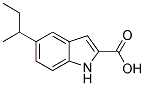 5-SEC-BUTYL-1H-INDOLE-2-CARBOXYLIC ACID Struktur