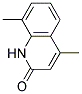 4,8-DIMETHYL-2(1H)-QUINOLINONE Struktur