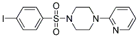 4-IODO-1-((4-(2-PYRIDYL)PIPERAZINYL)SULFONYL)BENZENE Struktur