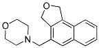 4-(1,3-DIHYDRONAPHTHO[1,2-C]FURAN-4-YLMETHYL)MORPHOLINE Struktur