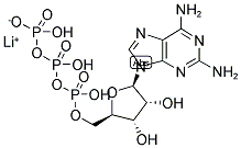 2-AMINOADENOSINE-5'-TRIPHOSPHATE LITHIUM SALT Struktur