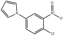 1-(4-CHLORO-3-NITRO-PHENYL)-1H-PYRROLE Struktur