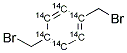 ALPHA,ALPHA-DIBROMO-P-XYLENE, [RING-14C]- Struktur