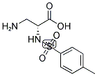 NA-TOSYL-D-A,BETA-DIAMINOPROPIONIC ACID Struktur