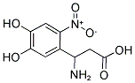 3-AMINO-3-(4,5-DIHYDROXY-2-NITRO-PHENYL)-PROPIONIC ACID Struktur