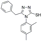 5-BENZYL-4-(2,4-DIMETHYL-PHENYL)-4H-[1,2,4]TRIAZOLE-3-THIOL Struktur