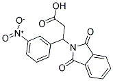 3-(1,3-DIOXO-1,3-DIHYDRO-2H-ISOINDOL-2-YL)-3-(3-NITROPHENYL)PROPANOIC ACID Struktur