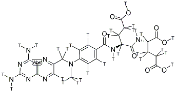 METHOTREXATE GLUTAMATE2, [3H]- Struktur