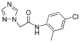 N-(4-CHLORO-2-METHYLPHENYL)-2-(1H-1,2,4-TRIAZOL-1-YL)ACETAMIDE Struktur