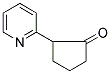 2-(PYRID-2-YL)CYCLOPENTANONE Struktur