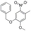 4-BENZYLOXY-5-METHOXY-2-NITROTOLUENE Struktur