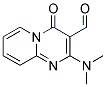 2-DIMETHYLAMINO-4-OXO-4H-PYRIDO[1,2-A]PYRIMIDINE-3-CARBALDEHYDE Struktur