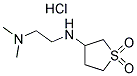 N'-(1,1-DIOXIDOTETRAHYDROTHIEN-3-YL)-N,N-DIMETHYLETHANE-1,2-DIAMINE HYDROCHLORIDE Struktur