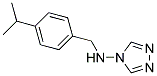 N-(4-ISOPROPYLBENZYL)-4H-1,2,4-TRIAZOL-4-AMINE Struktur