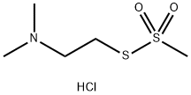 (DIMETHYLAMINO)ETHYL METHANETHIOSULFONATE HYDROCHLORIDE Struktur