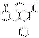 N-(3-CHLOROBENZYL)-N-(2,3-DIMETHYL-1H-INDOL-7-YL)BENZAMIDE|