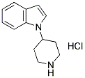 4-(1-INDOLE) PIPERIDINE HYDROCHLORIDE Struktur