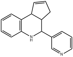 4-(吡啶-3-基)-3A,4,5,9B-四氫-3H-環(huán)戊[C]喹啉, 1005086-69-0, 結(jié)構(gòu)式