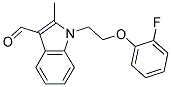 1-(2-[(2-FLUOROPHENYL)OXY]ETHYL)-2-METHYL-1H-INDOLE-3-CARBALDEHYDE Struktur