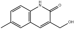 3-(HYDROXYMETHYL)-6-METHYL-2(1H)-QUINOLINONE Struktur