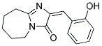 2-(2-HYDROXY-BENZYLIDENE)-2,5,6,7,8,9-HEXAHYDRO-IMIDAZO[1,2-A]AZEPIN-3-ONE Struktur