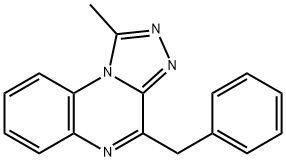 4-BENZYL-1-METHYL[1,2,4]TRIAZOLO[4,3-A]QUINOXALINE Struktur