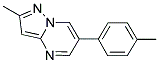 2-METHYL-6-(4-METHYLPHENYL)PYRAZOLO[1,5-A]PYRIMIDINE Struktur