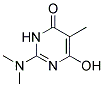 2-(DIMETHYLAMINO)-6-HYDROXY-5-METHYLPYRIMIDIN-4(3H)-ONE Struktur