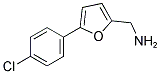 ([5-(4-CHLOROPHENYL)-2-FURYL]METHYL)AMINE Struktur